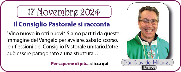 don Davide Milanesi 17 Novembre 2024