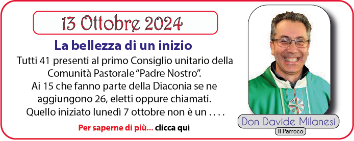 don Davide Milanesi 13 Ottobre 2024